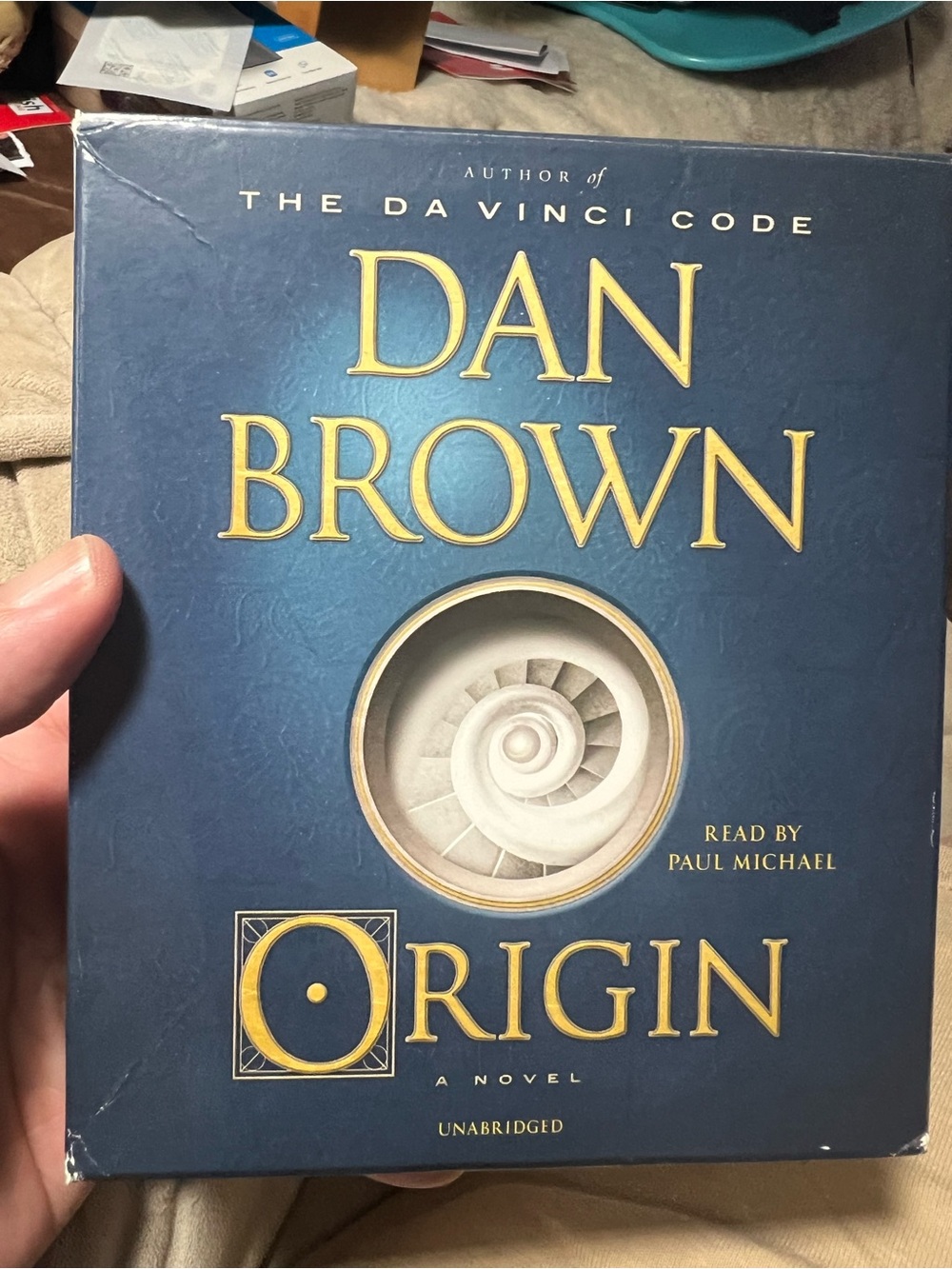 Dan Brown "Origin" audiobook - 18 hours on 15 CDs